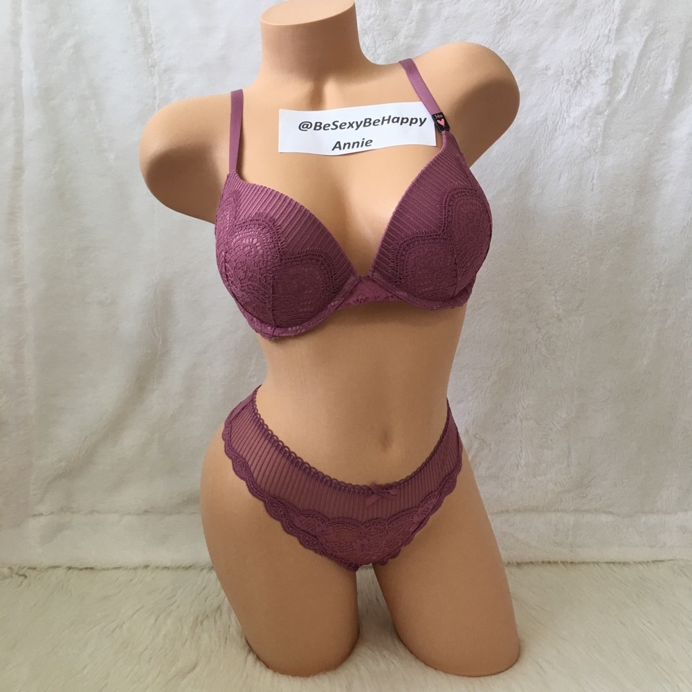 VS SET 34D/M DREAM ANGELS PUSH UP BRA